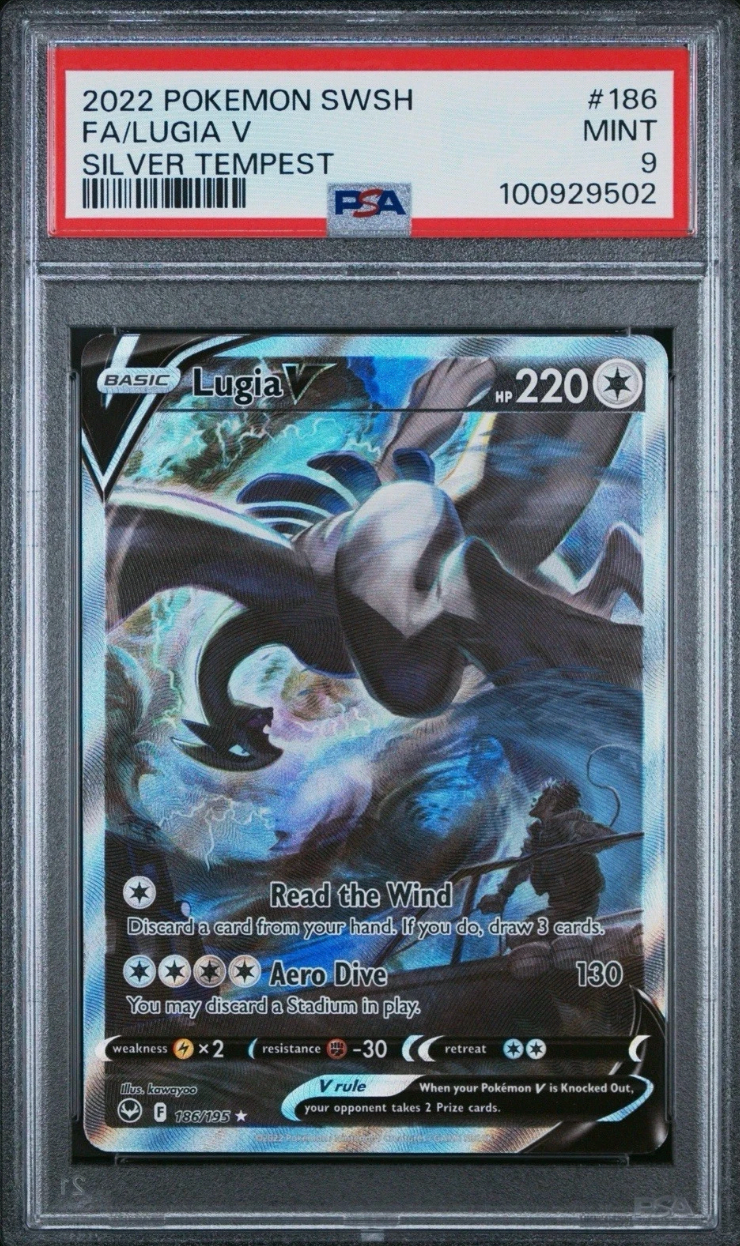 GRADED LUGIA POKÉMON CARD! GRADED POKÉMON CARDS! GREAT GIFT!
