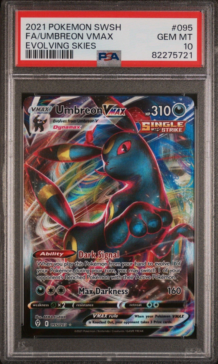 GRADED UMBREON POKÉMON CARD! GRADED POKÉMON CARDS! GREAT GIFT!
