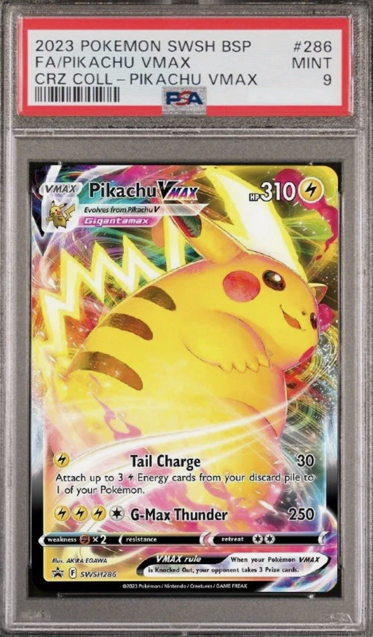 GRADED PIKACHU POKÉMON CARD! GRADED POKÉMON CARDS! GREAT GIFT!