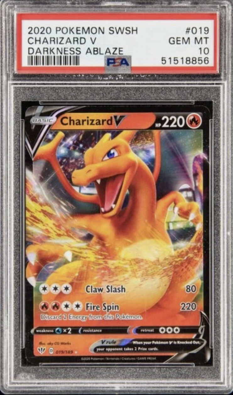 💥MEGA GRADED 10 CHARIZARD POKEMON CARD MYSTERY💥 ULTRA RARE + FAST SHIPPING!